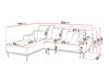 Stūra dīvāns Providence 153 (Luxo 6601)