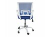 Καρέκλα γραφείου Mesa 293 (Μπλε + Άσπρο)