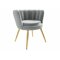 Sessel Comfivo 319 (Grau + Gold)