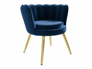 Fotelja Comfivo 319 (Plava + Zlatno)