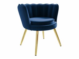 Fotelj Comfivo 319 (Modra + Zlata)