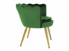 Krēsls Comfivo 319 (Zaļš + Zelts)