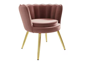 Fauteuil Comfivo 319 (Rose + Or)