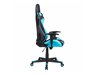 Καρέκλα gaming Mesa 312 (Μαύρο + Μπλε)