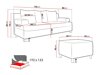 Conjunto de mobiliário com estofo Comfivo 108 (Alova 68 + Alova 07)