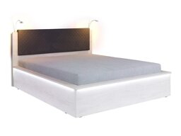 Κρεβάτι Providence F105 (Ξεθωριασμένη βελανιδιά + Soft Pik 020)