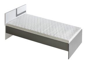 Κρεβάτι Akron G103 (Ανθρακί + Άσπρο)