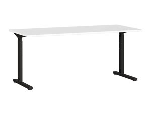 Höhenverstellbarer Schreibtisch Sacramento AE106 (Weiß + Schwarz)