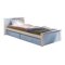 Letto Henderson 115 (Bianco + Blu)