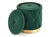 Set di pouf Houston 1154 (Verde scuro)