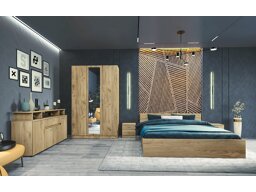 Set dormitor Portland 340 (Dakota stejar)