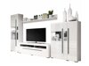 Wohnzimmer-Sets Austin H111 (Weiß + Weiß glänzend)