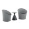 Set balcone Dallas 3118 (Grigio + Nero)