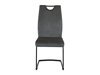 Καρέκλα Oakland 603 (Σκούρο γκρι + Μαύρο)
