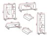 Wohnzimmer-Sets Providence J108 (Weiß + Artisan Eichenholzoptik)