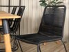Conjunto de mesa y sillas Dallas 2879 (Negro)