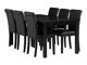 Conjunto de comedor Parkland 370 (Negro)