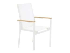 Dārza krēsls Dallas 2825 (Balts + Brūns)