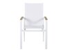 Καρέκλα εξωτερικού χώρου Dallas 2825 (Άσπρο + Καφέ)