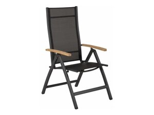 Καρέκλα εξωτερικού χώρου Dallas 2848 (Μαύρο + Καφέ)