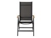 Καρέκλα εξωτερικού χώρου Dallas 2848 (Μαύρο + Καφέ)
