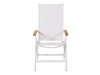 Καρέκλα εξωτερικού χώρου Dallas 2848 (Άσπρο + Καφέ)
