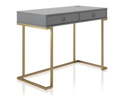 Darba galds CosmoLiving by Cosmopolitan K100 (Grafīts + Zelta)