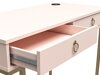 Darba galds CosmoLiving by Cosmopolitan K100 (Tumši rozā + Zelta)