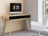 Mesa de oficina Denton H108 (Roble + Negro)