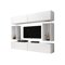 Set mobili soggiorno Charlotte C106 (Bianco)