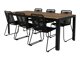 Tisch und Stühle Dallas 2907 (Schwarz)