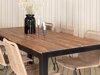 Laua ja toolide komplekt Dallas 2907 (Helepruun + Must)