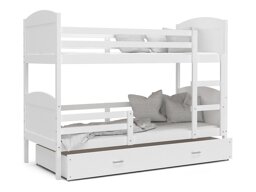 Двухъярусная кровать Aurora 101 (Белый Белый)