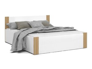 Κρεβάτι Aurora 155 (Άσπρο + Πεύκο)