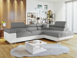 Stūra dīvāns Comfivo S100 (Soft 017 + Lux 05)