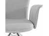 Conjunto de sillas Denton 536 (Gris claro + Plata)