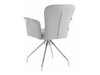 Набор стульев Denton 536 (Светло-серый + Серебряный)