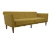 Καναπές κρεβάτι Novogratz 110 (Κίτρινο)