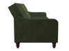 Καναπές κρεβάτι Novogratz 109 (Πράσινο)