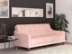Dīvāns gulta Novogratz 109 (Tumši rozā)