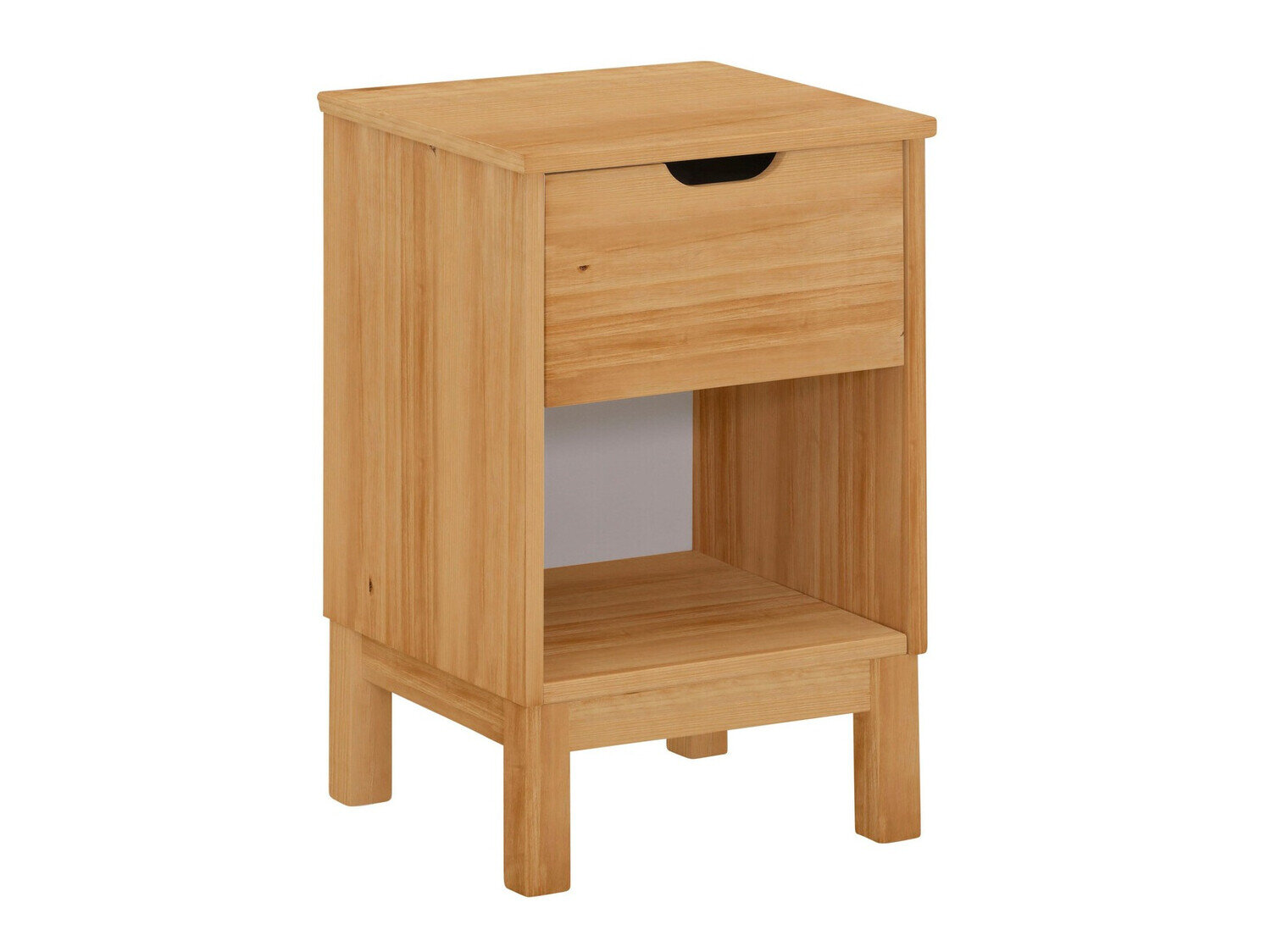 Mesilla de noche Denton 543 (Marrón) Muebles de dormitorio Muebles.es