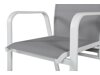Cadeira para o exterior Dallas 2776 (Branco + Cinzento)