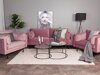 Sofa Dallas 101 (Dusty ružičasta + Crna)