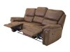Sofá reclinável Dallas E101 (Castanho)