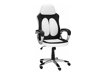 Cadeira de gaming Denton 561 (Branco + Preto)