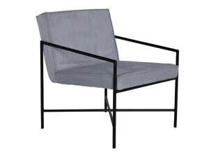 Кресло Dallas 1707 (Серый + Чёрный)