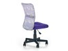 Bērnu krēsls Houston 205 (Violets + Melns)