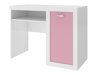 Mesa de escritório Aurora A105 (Branco + Rosé)