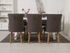 Conjunto de comedor Scandinavian Choice 676 (Gris)