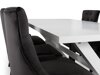 Conjunto de comedor Scandinavian Choice 676 (Gris + Negro)